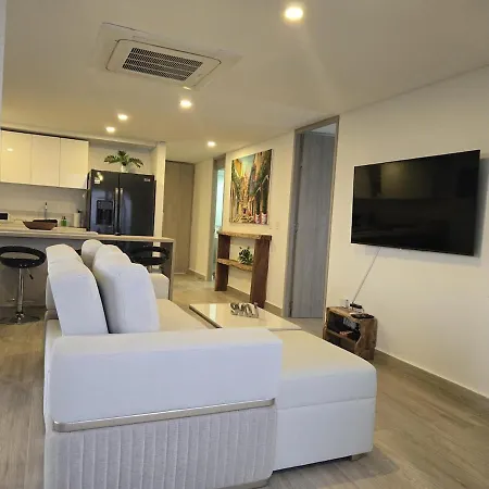 Brand New Perfectly Located 2bedroom In Cielomar Apartment Cartagena